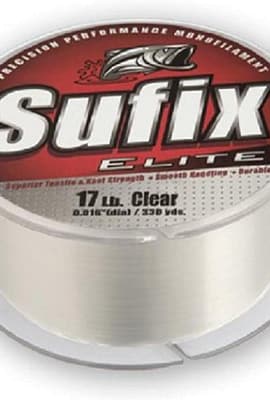 Sufix Elite 6 lb Fishing Line (330 YD Spool) Sufix Elite 6 lb Fishing Line (330 YD Spool)