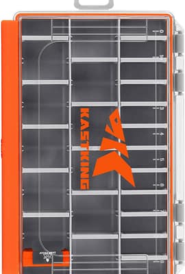 KastKing HyperSeal Waterproof Fishing Tackle Box, Waterproof 3600 and 3700 Tackle Trays, Organizer with Removable Dividers, Lure Box and Terminal Tackle Storage KastKing HyperSeal Waterproof Fishing Tackle Box, Waterproof 3600 and 3700 Tackle Trays, Organizer with Removable Dividers, Lure Box and Terminal Tackle Storage