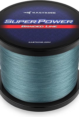 KastKing SuperPower Braided Fishing Line – Abrasi... KastKing SuperPower Braided Fishing Line – Abrasi...