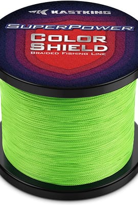 KastKing Superpower ColorShield Braided Fishing Line &#... KastKing Superpower ColorShield Braided Fishing Line &#...
